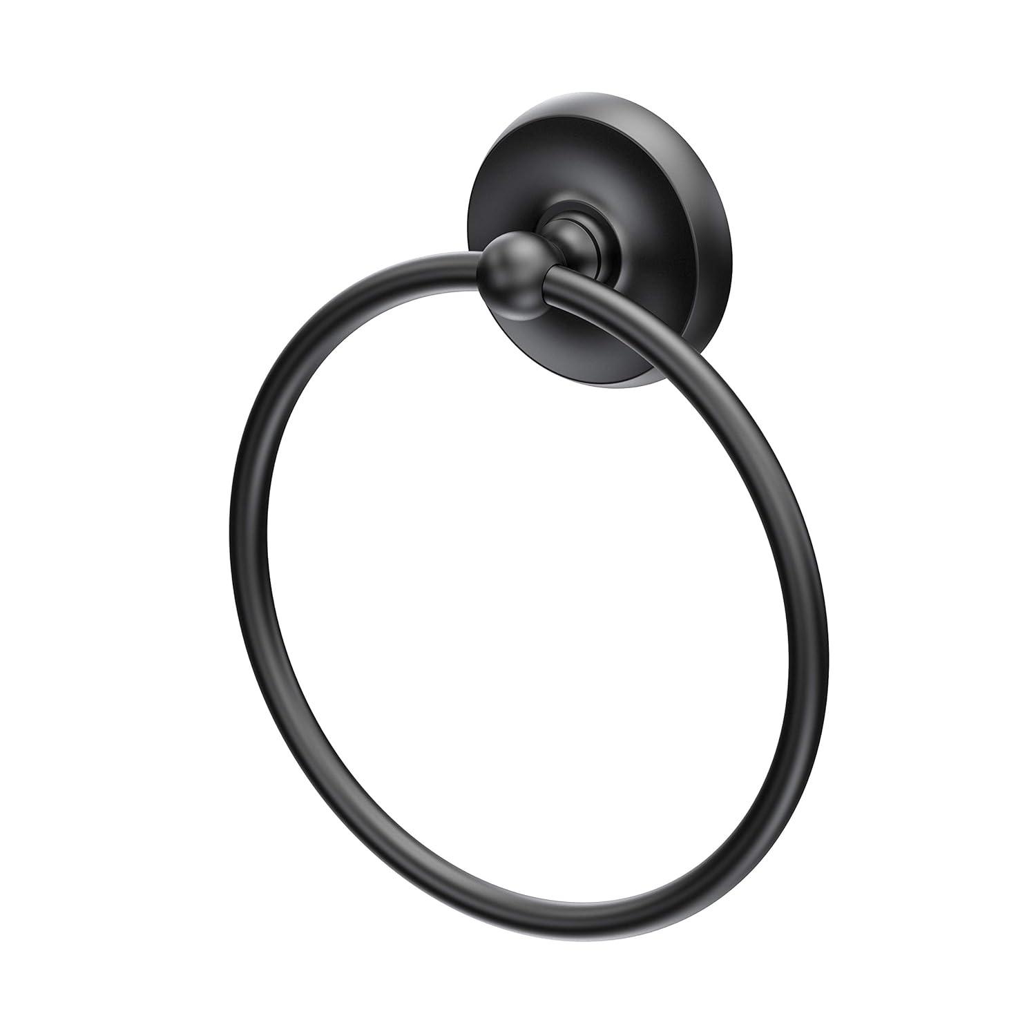 Designer II Wall Mounted 6.50" Towel Ring for Bathroom, Kitchen