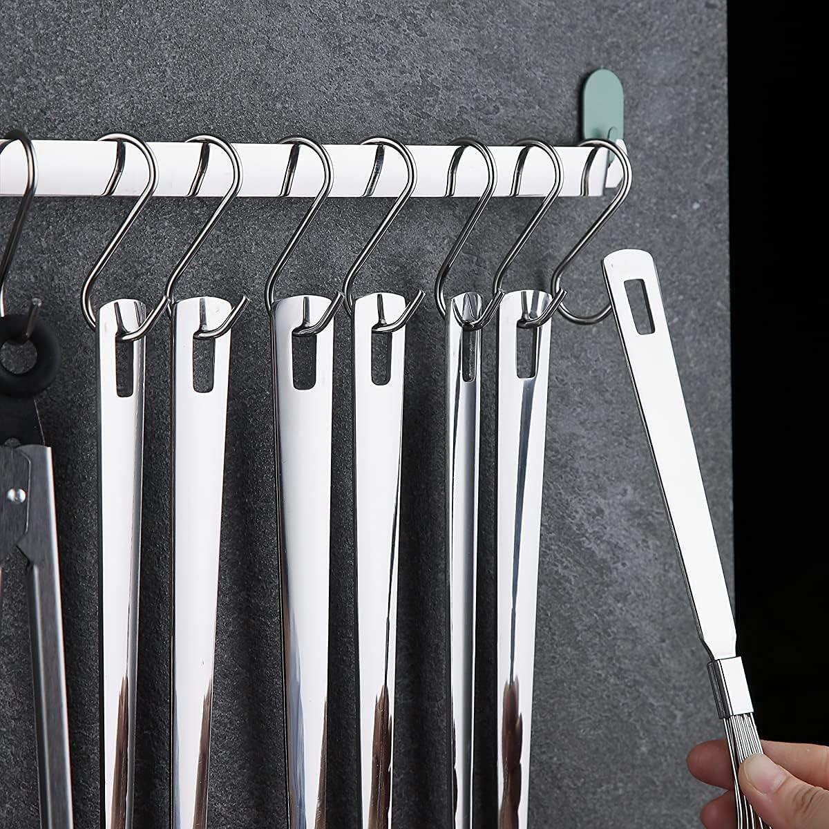 ReaNea Cooking Utensils Set Stainless Steel 37 Pieces Kitchen Utensils Set Kitchen Tool Gadgets with Hooks for Hanging
