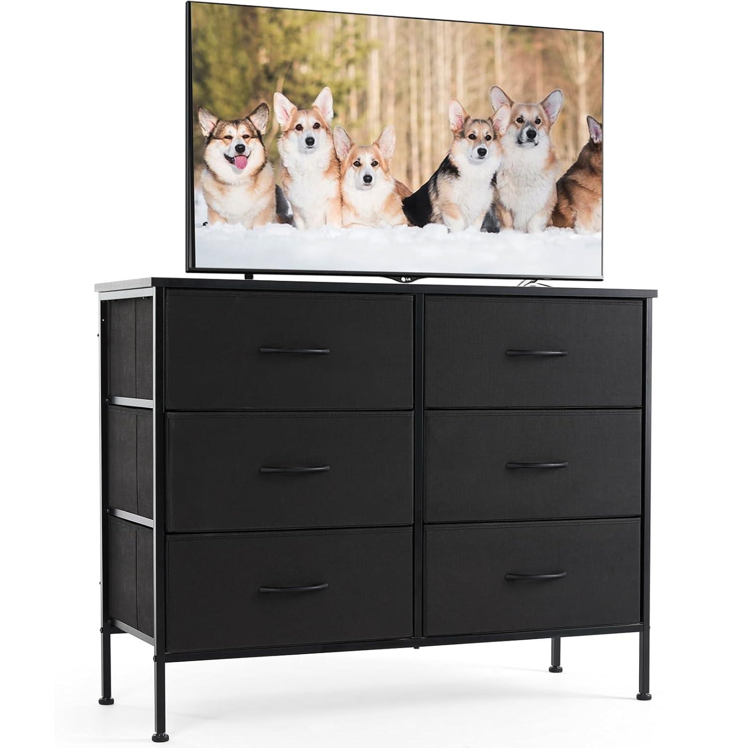 JIONJOY 6 - Drawer Dresser | Black