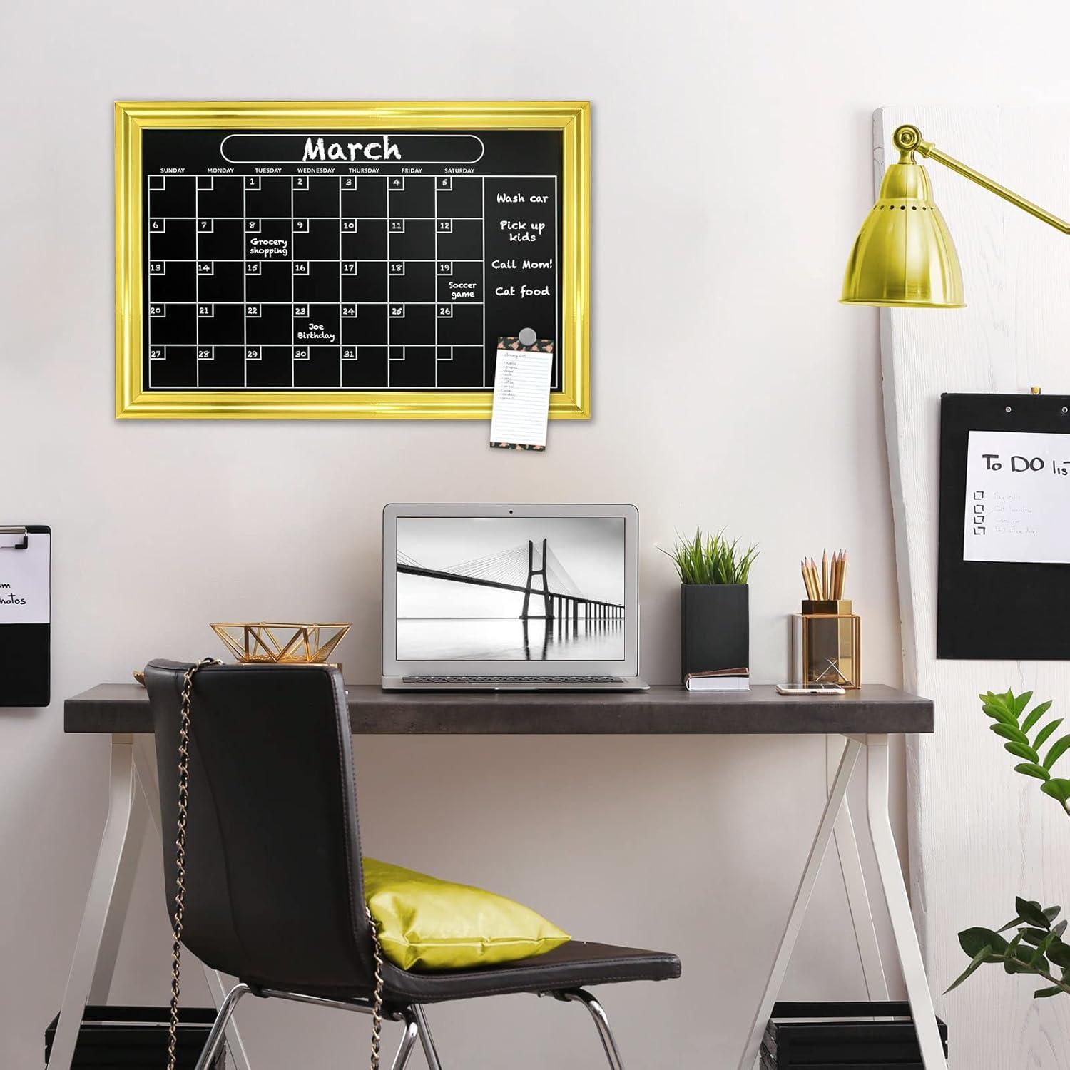 Excello Global Products Wall Vinyl Magnetic Chalkboard