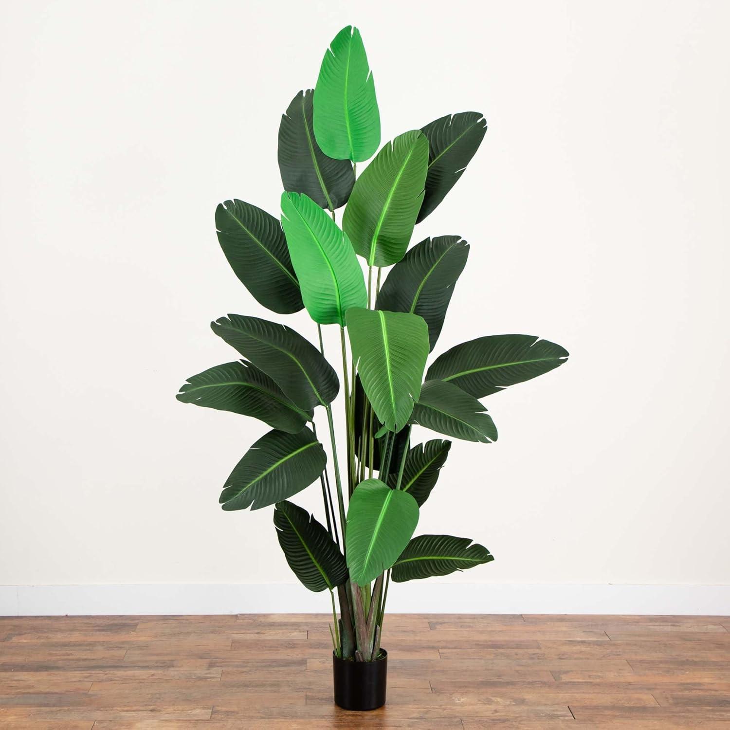 Nearly Natural 8’ Traveler's Palm Artificial tree