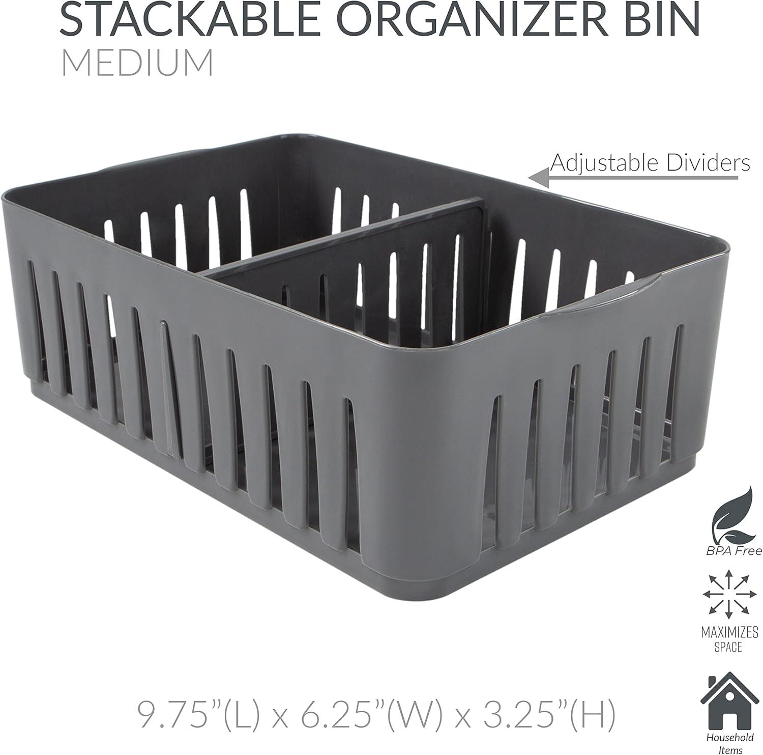 Simplify Simplify Plastic Bin