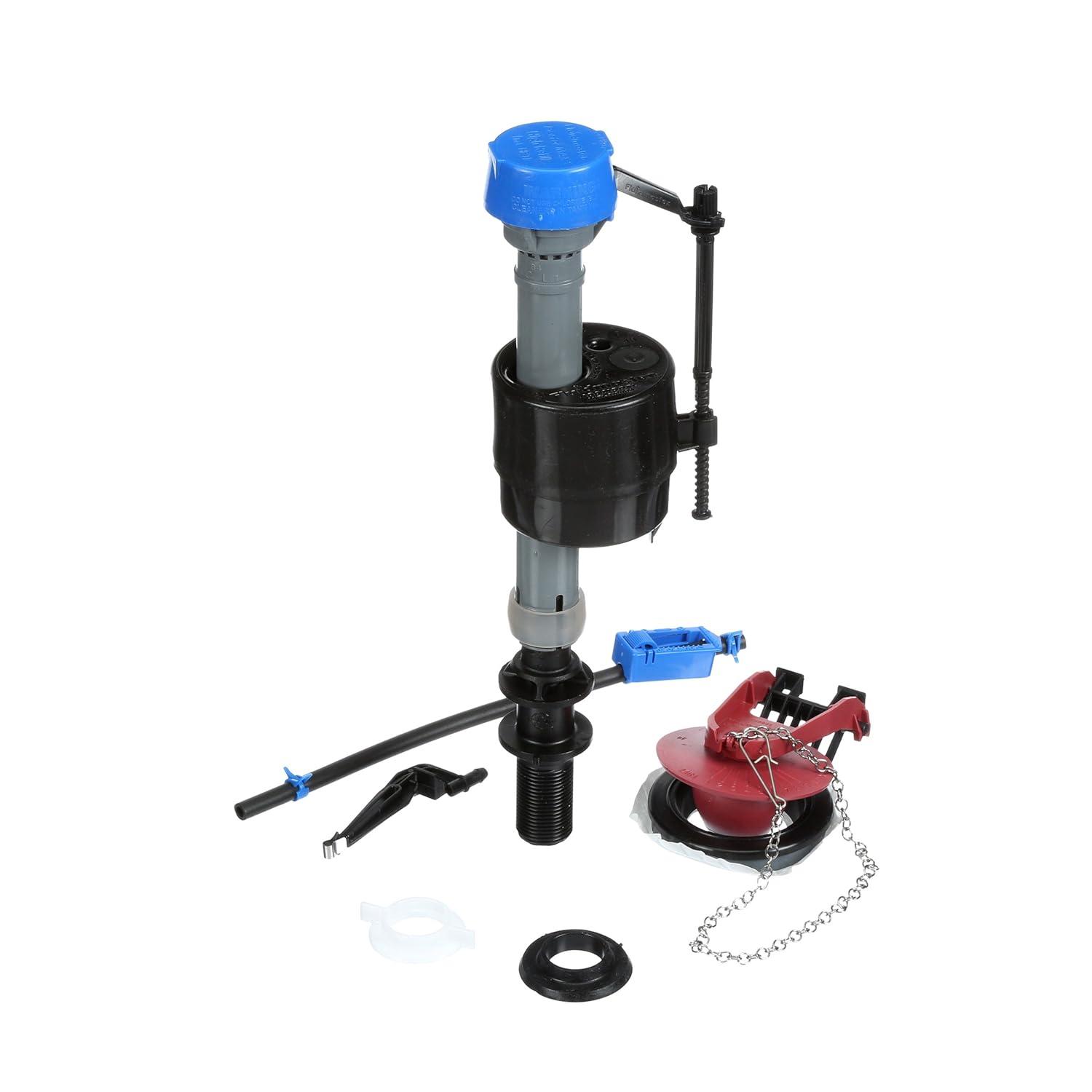 Fluidmaster® 400CARP5 PerforMAX® High Performance Toilet Fill Valve and 2" Flush Valve Repair Kit, No Tank Removal Repair Kit