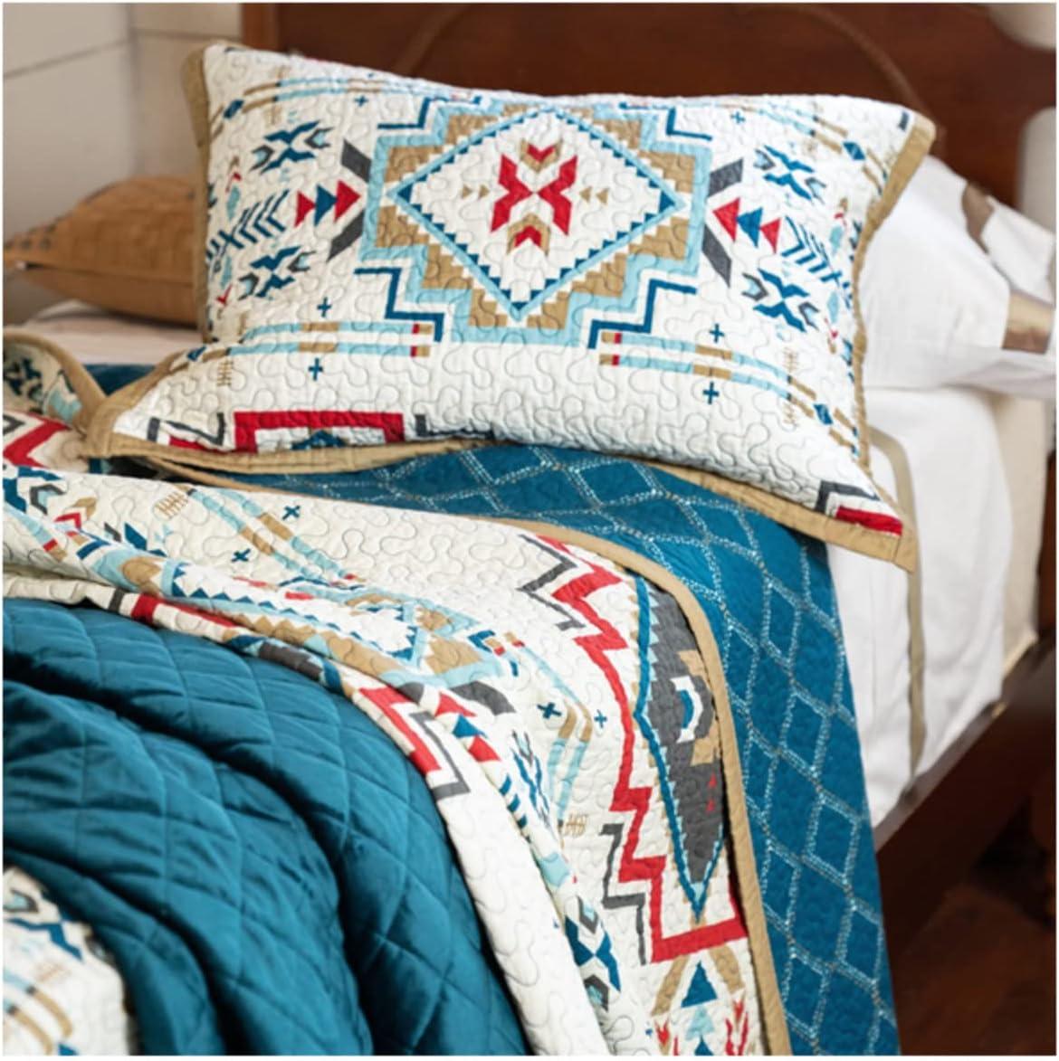 Hiend Accents Unisex Spirit Valley 2-Piece Twin Quilt Set - QW2113-TW-TL One Size