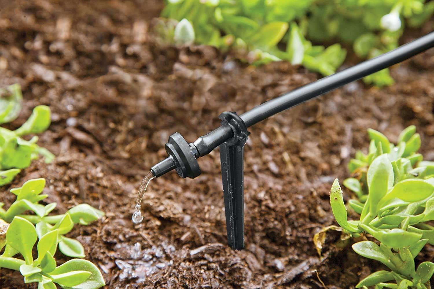 Rain Drip Auto Container& Hanging Basket Kit With Timer