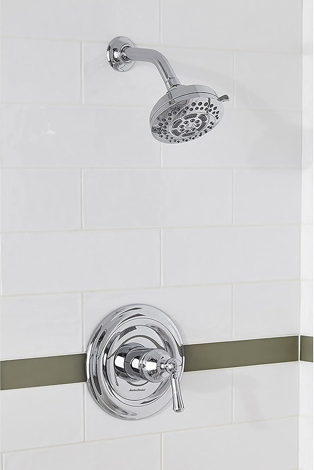 American Standard Hydrofocus 6-Spray 4.5 in. Raincan Showerhead in Polished Chrome