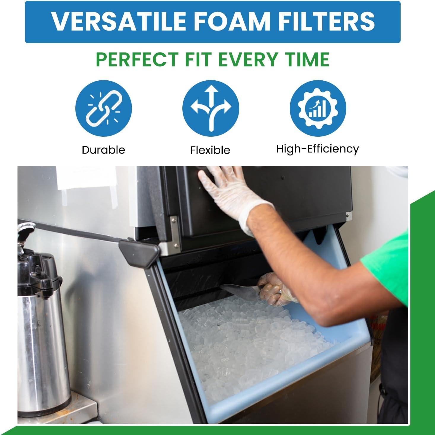 Heaters Duraflow Miller Nordyne Broan Maytag Washable Foam Furnace Door Filter