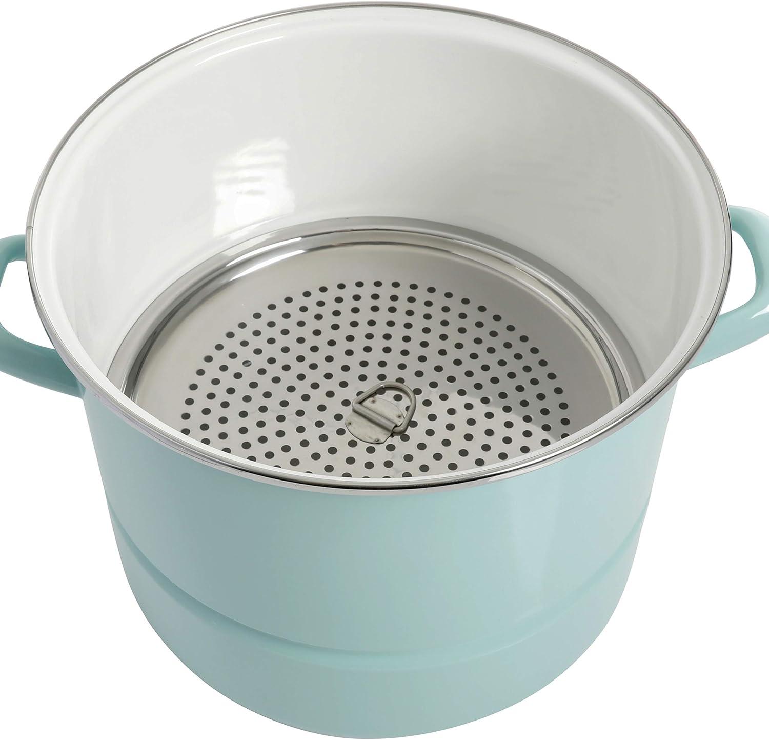 Kenmore 16 qt. Stainless Steel Steamer Pot with Lid