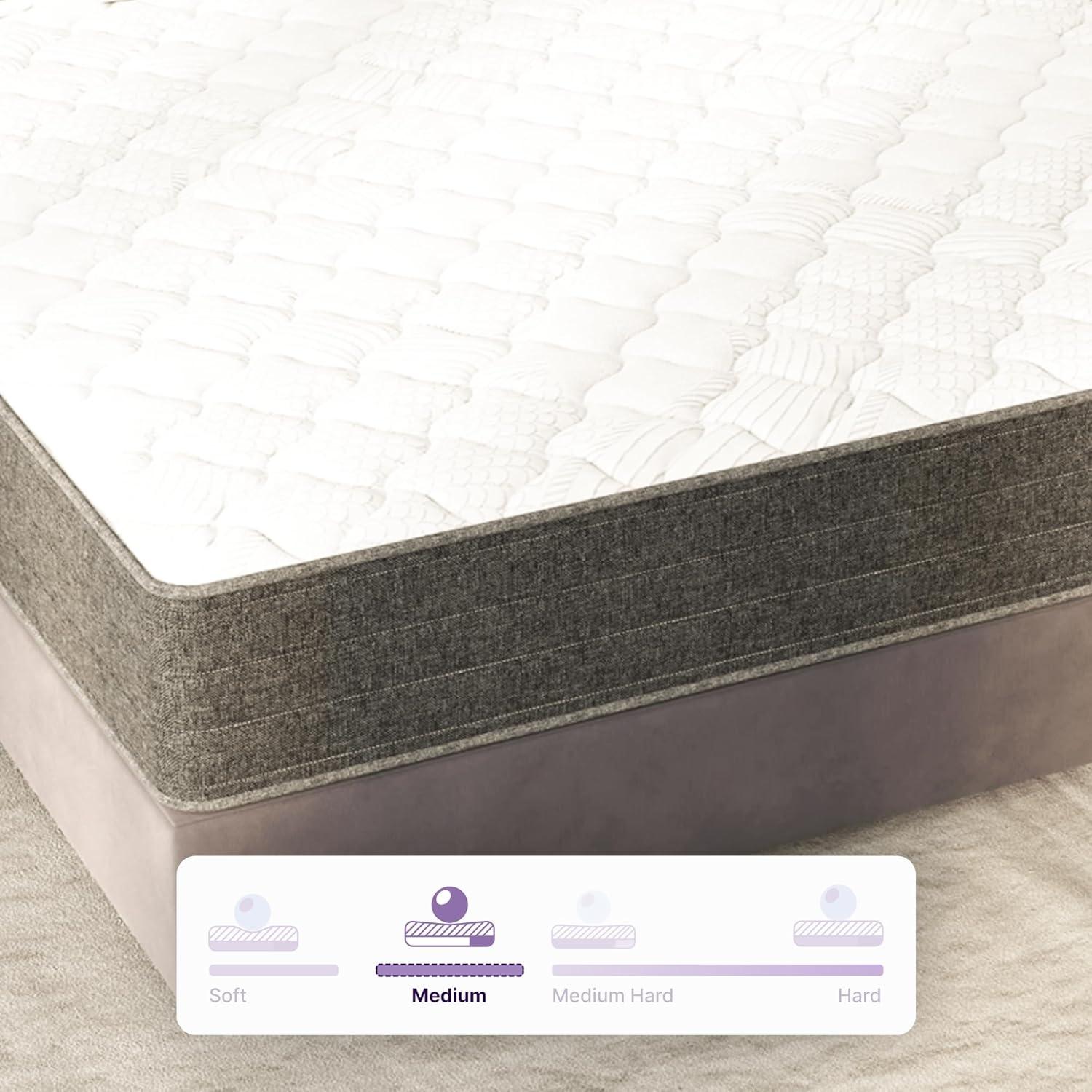 10'' Victoria Hybrid, Cooling Gel Infused Memory Foam and Pocket Spring Mattress, Multiple Sizes