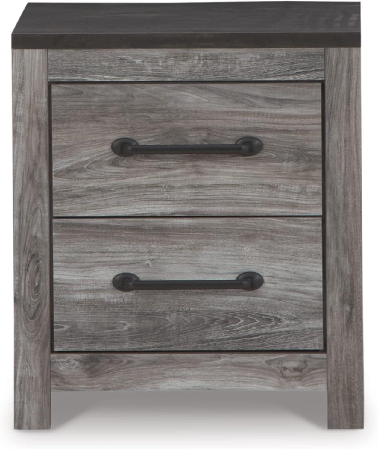 Bronyan 2 Drawer Night Stand