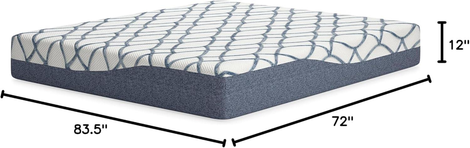 Signature Design By Ashley 12 Inch Chime Elite 2.0 12'' Plush Memory Foam Mattress