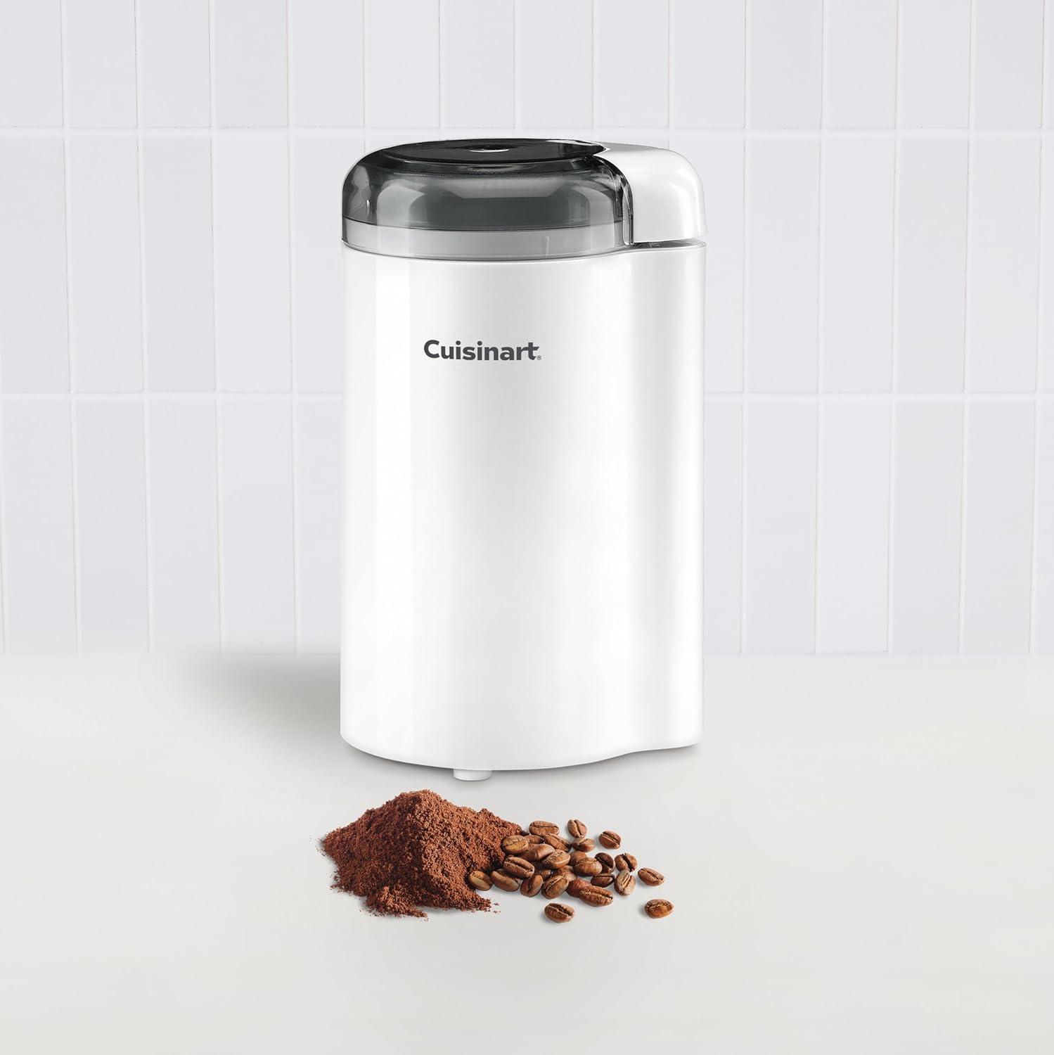 Cuisinart 12 Cup Classic Coffee Grinder, White, DCG-20N