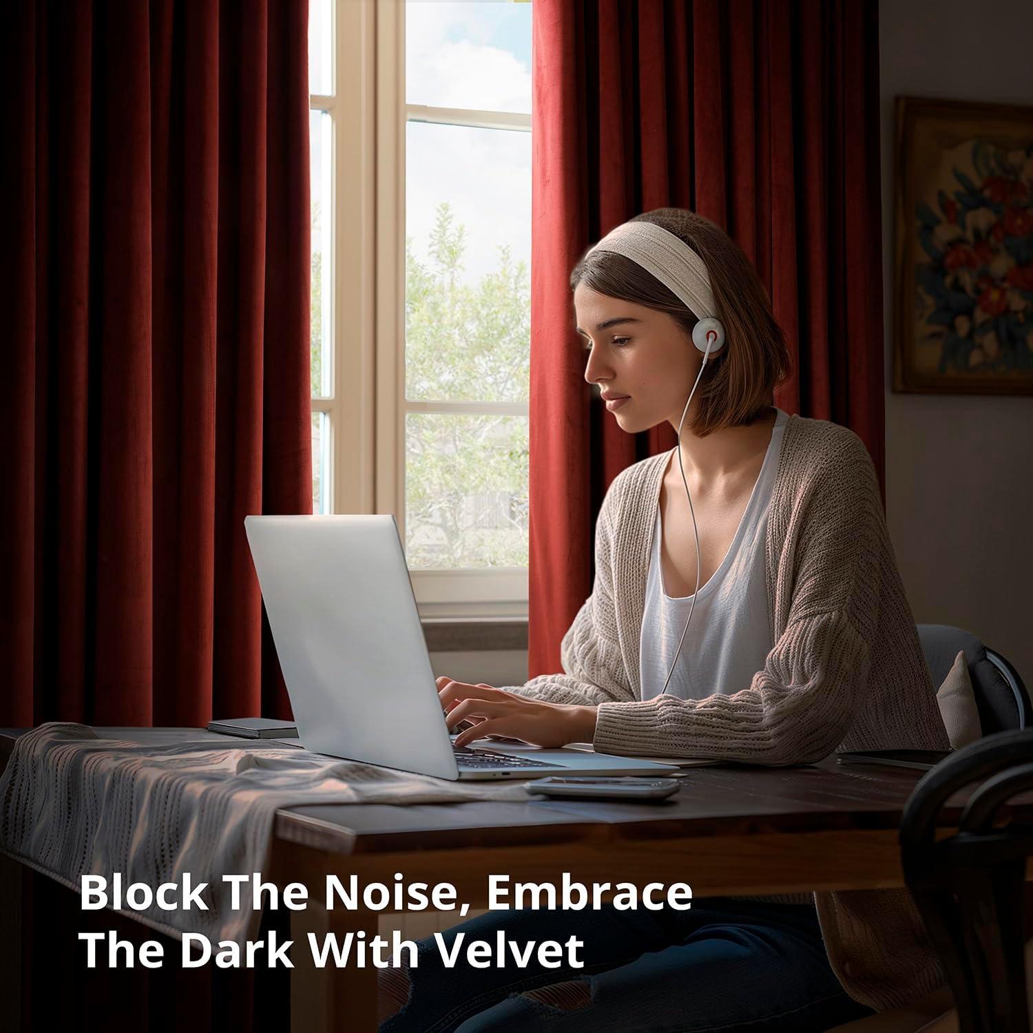 Half Price Drapes Signature Crimson Rust Velvet Blackout Curtains For Bedroom(1 Panel), 50WX 108L