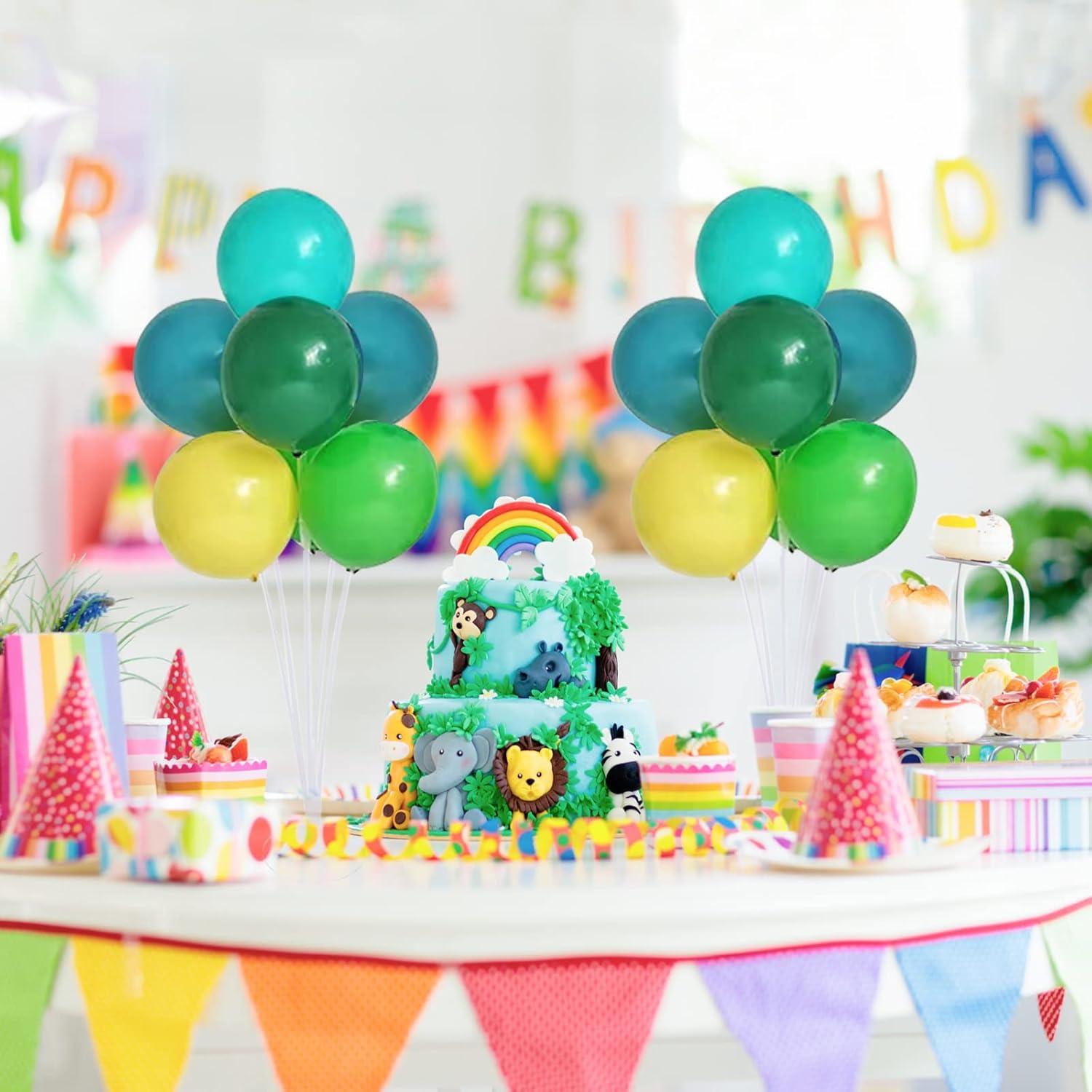 Balloon Stand Kit 7 Sets of Table Balloon Stand Holder Balloons Decorations for Party, Birthday Wedding Anniversary and other festive decorations