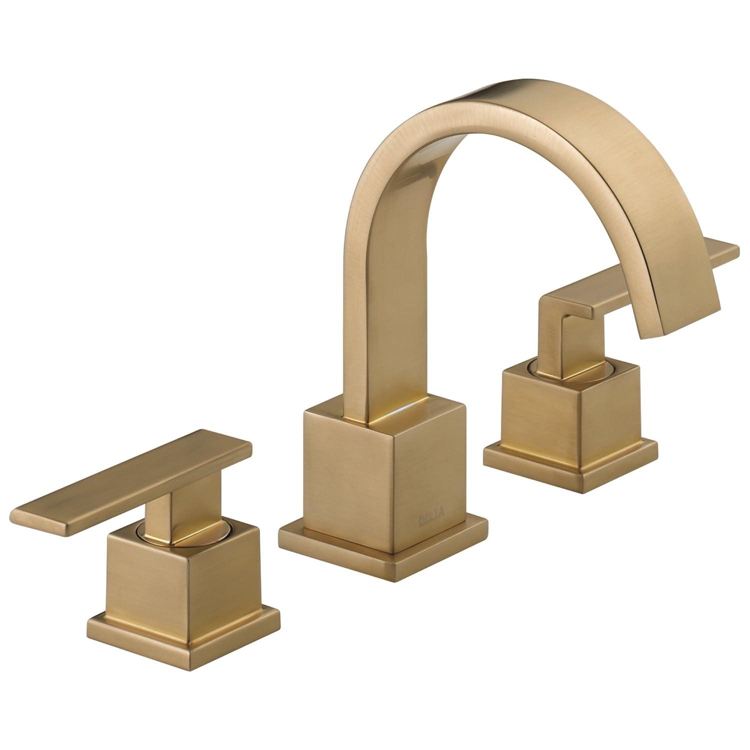 Vero Widespread Bathroom Faucet 3 Hole, 2-handle Bathroom Sink Faucet with Drain Assembly