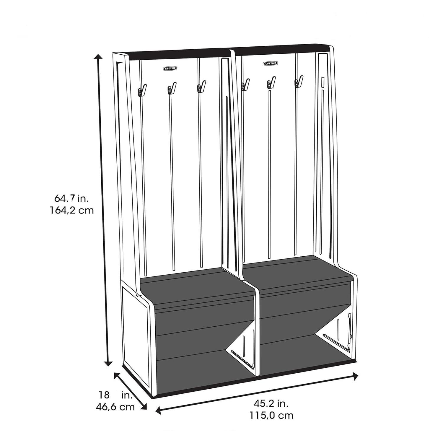 Lifetime Home and Garage Storage Locker