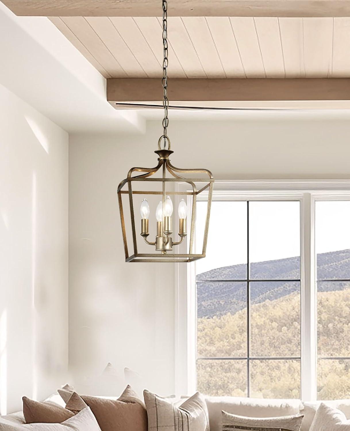 Minka Lavery - Laurel Estate - 4 Light Convertible Pendant in Traditional Style