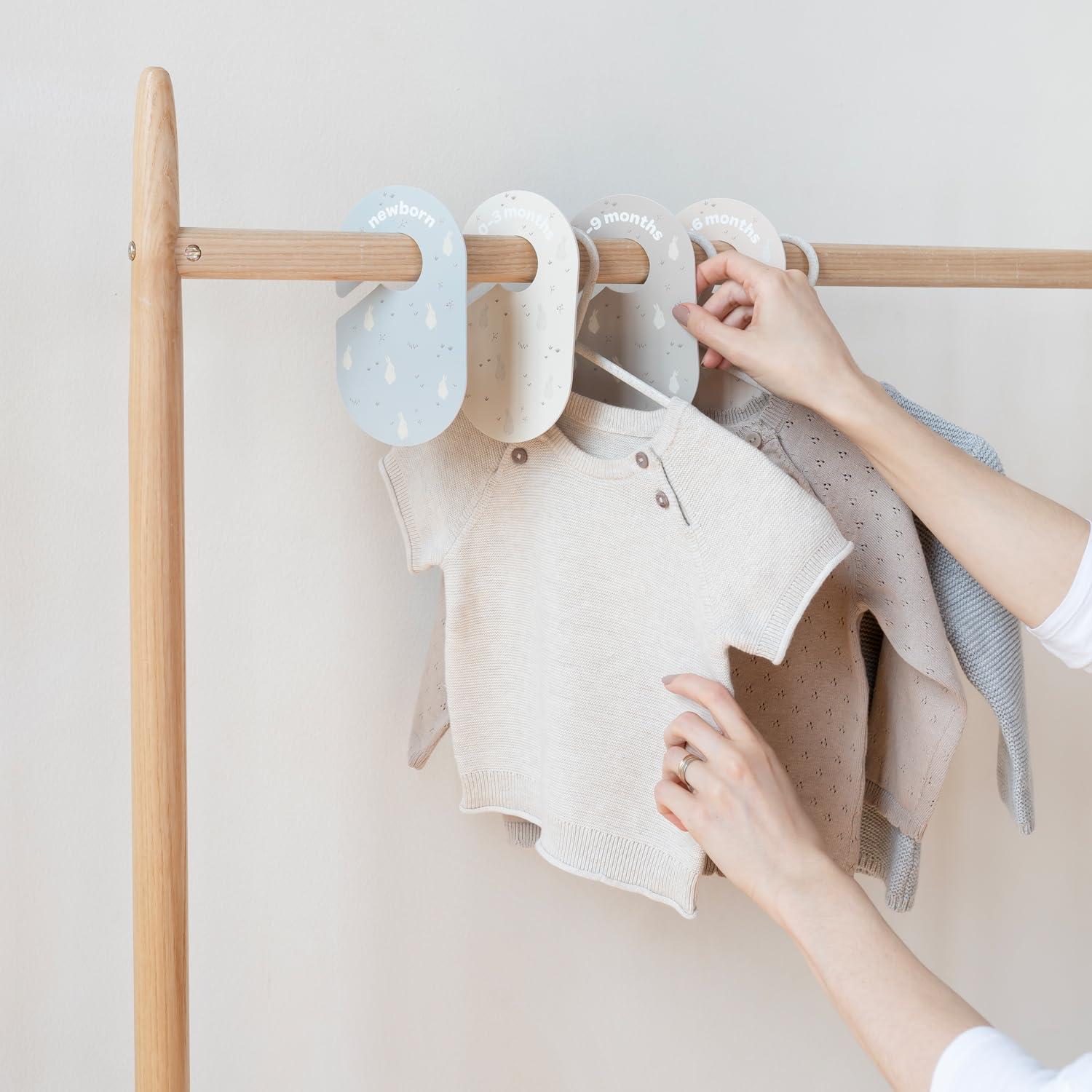 3 Sprouts 3 Sprouts Baby Closet Dividers (Newborn To 24 Months) – Pack Of 8