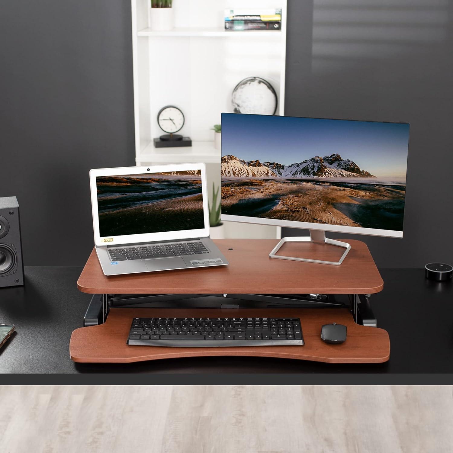 VIVO Height Adjustable Standing Desk Converter (DESK-V000K Series)