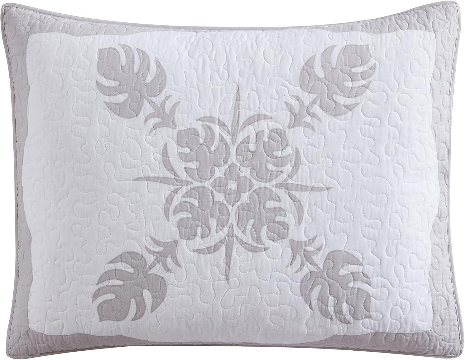 Tommy Bahama Molokai 100% Cotton Pillow Sham Gray