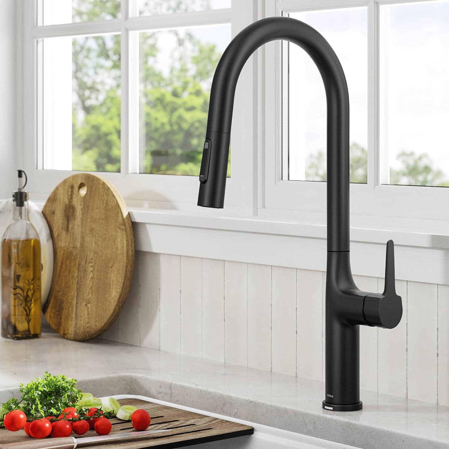 Pull Down Touch Single Handle Kitchen Faucet