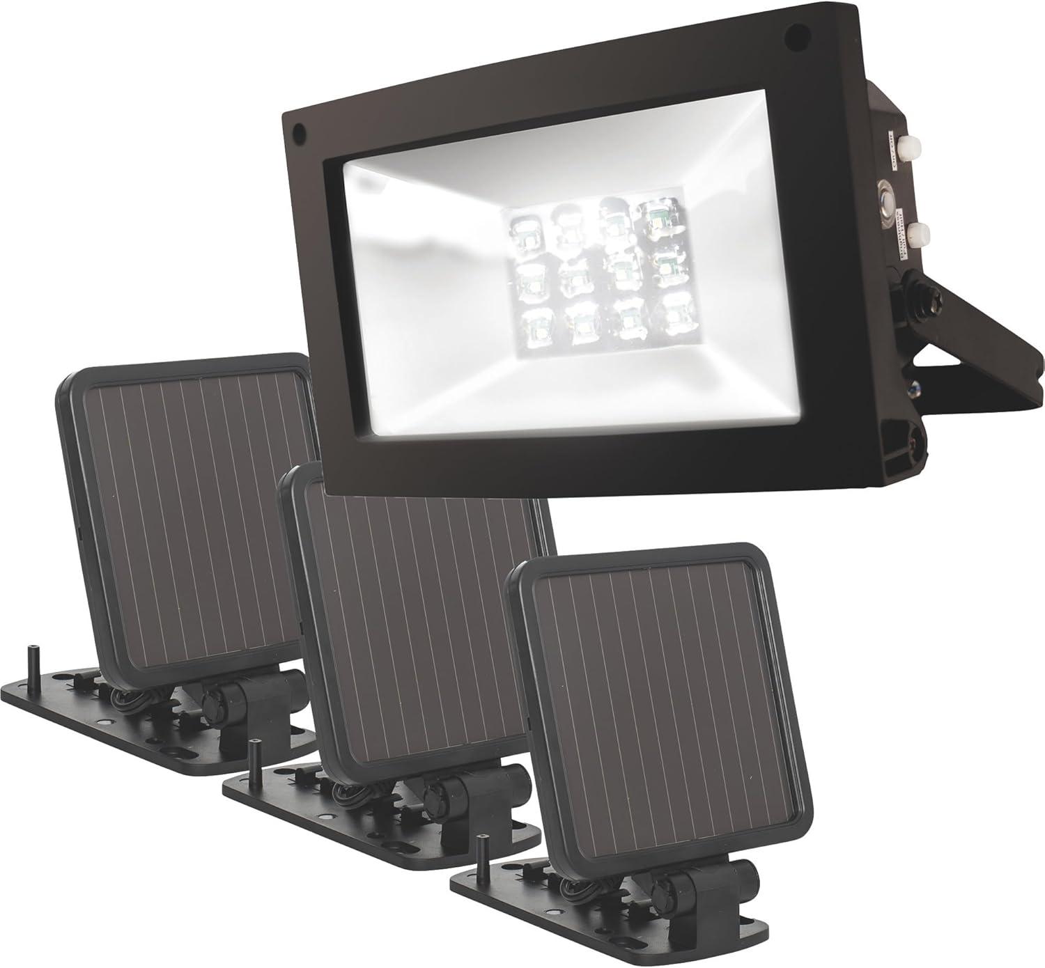 Low Voltage Solar Powered Integrated LED Flood Light