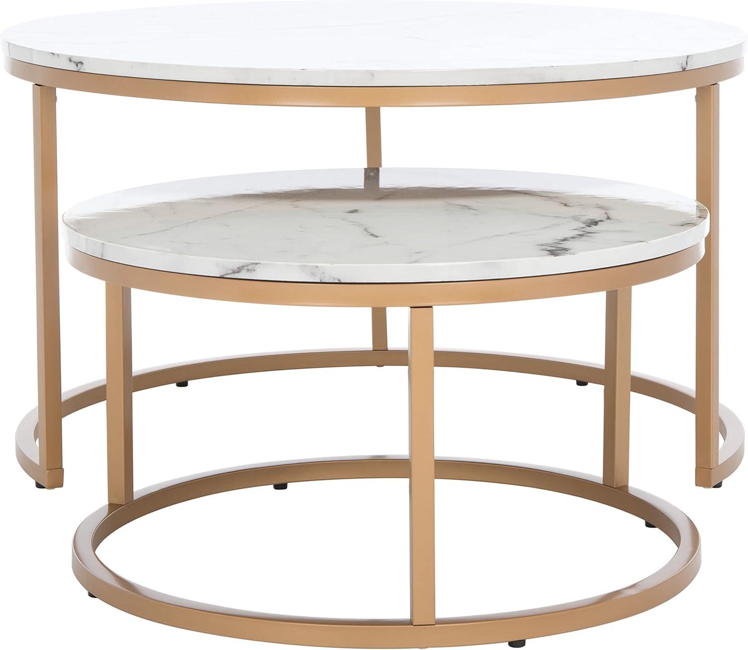 Peppino 2 Round Nest Cof Table - Safavieh