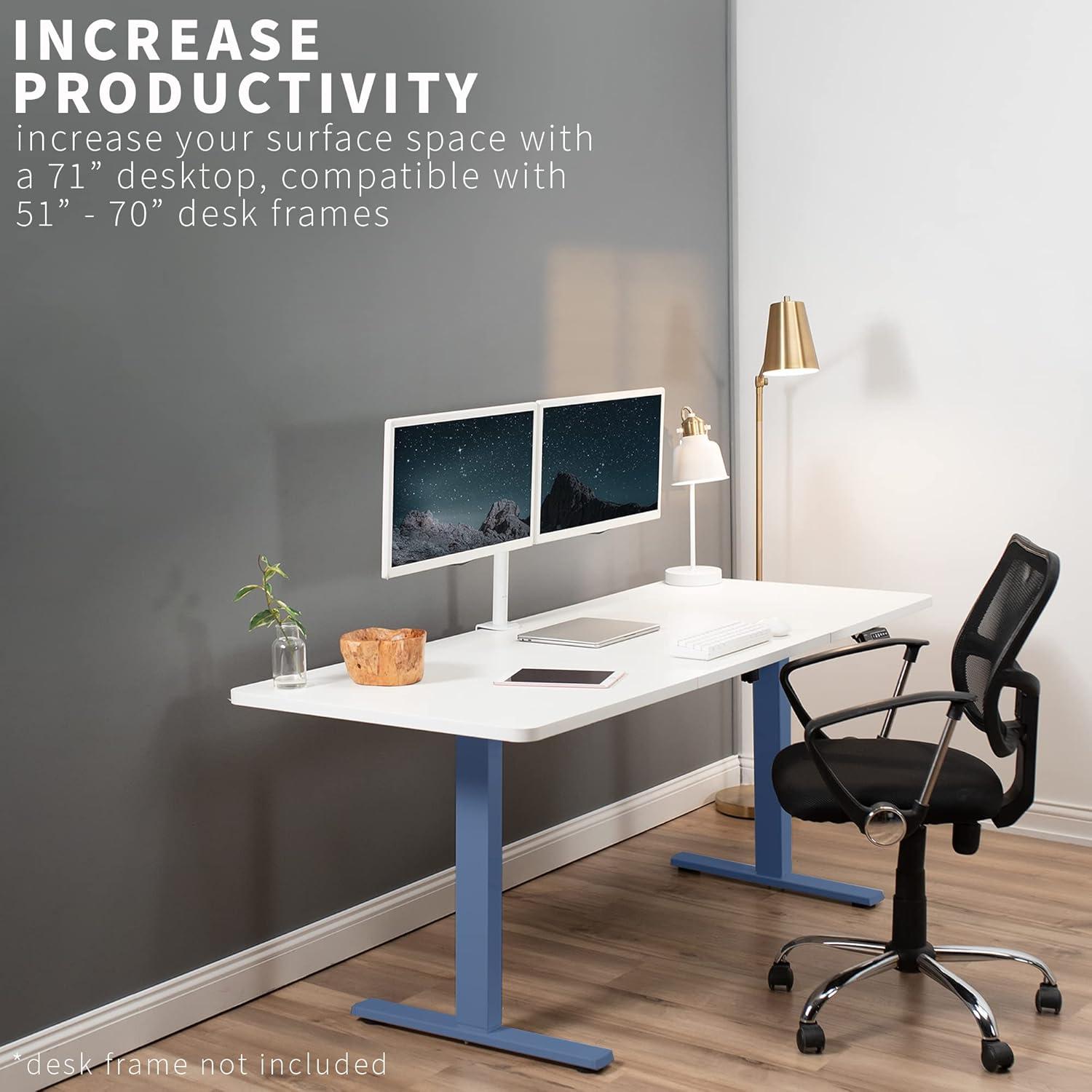 Universal Table Top for Sit to Stand Desk Frames