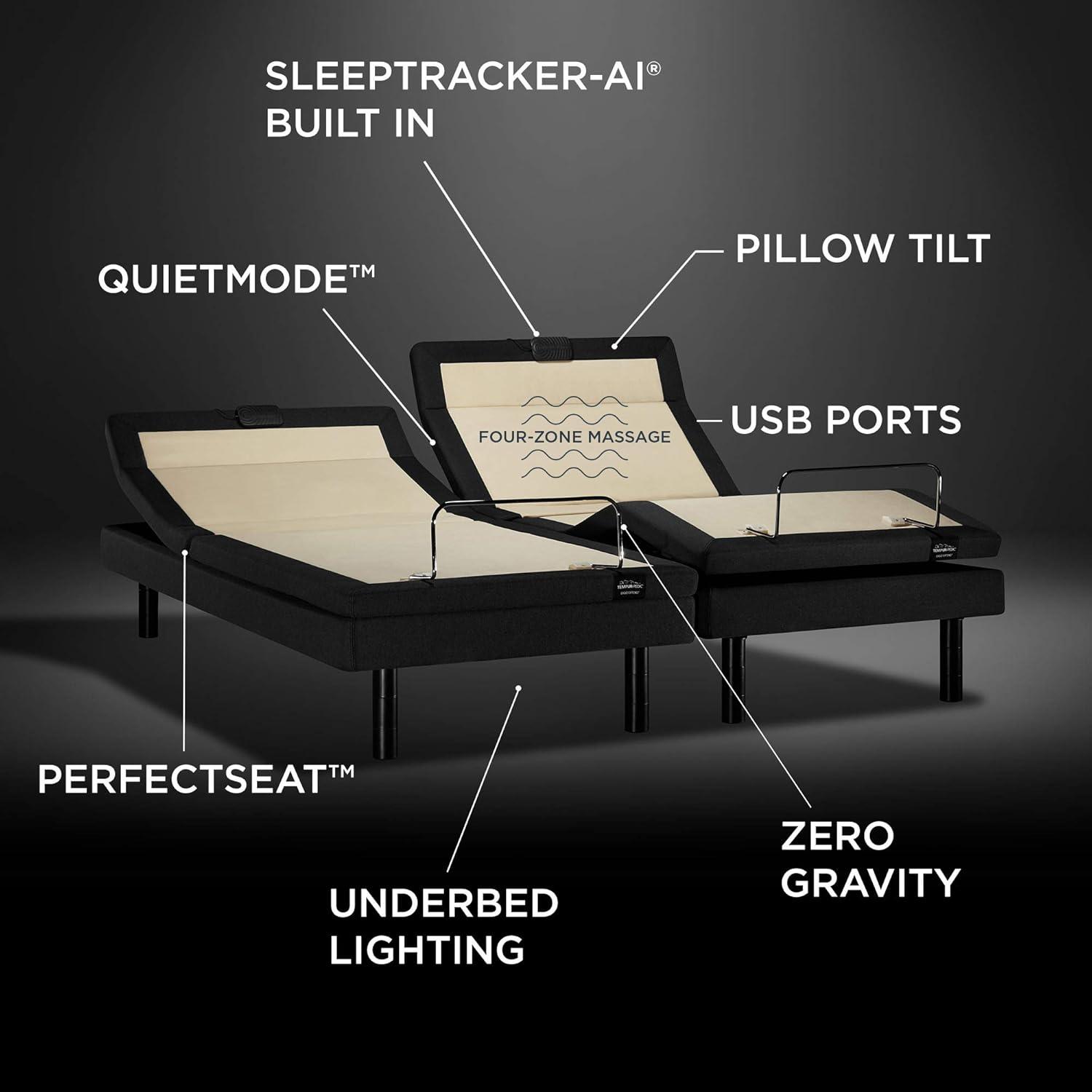 Ergo Extend King Smart Adjustable Base with Snore Response