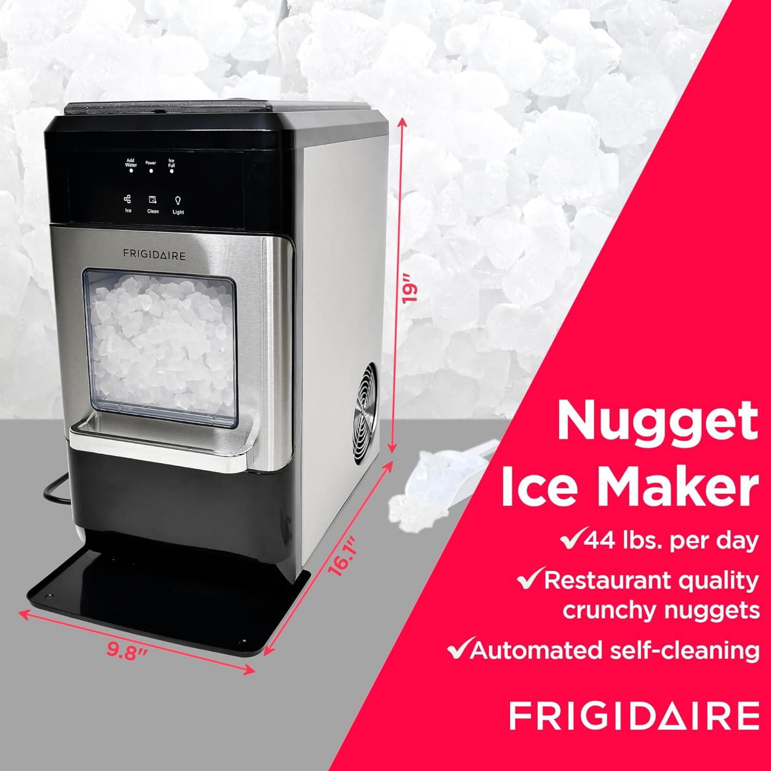 Frigidaire Frigidaire Nugget Ice Maker, 44 lbs. per day, Self-Cleaning Function