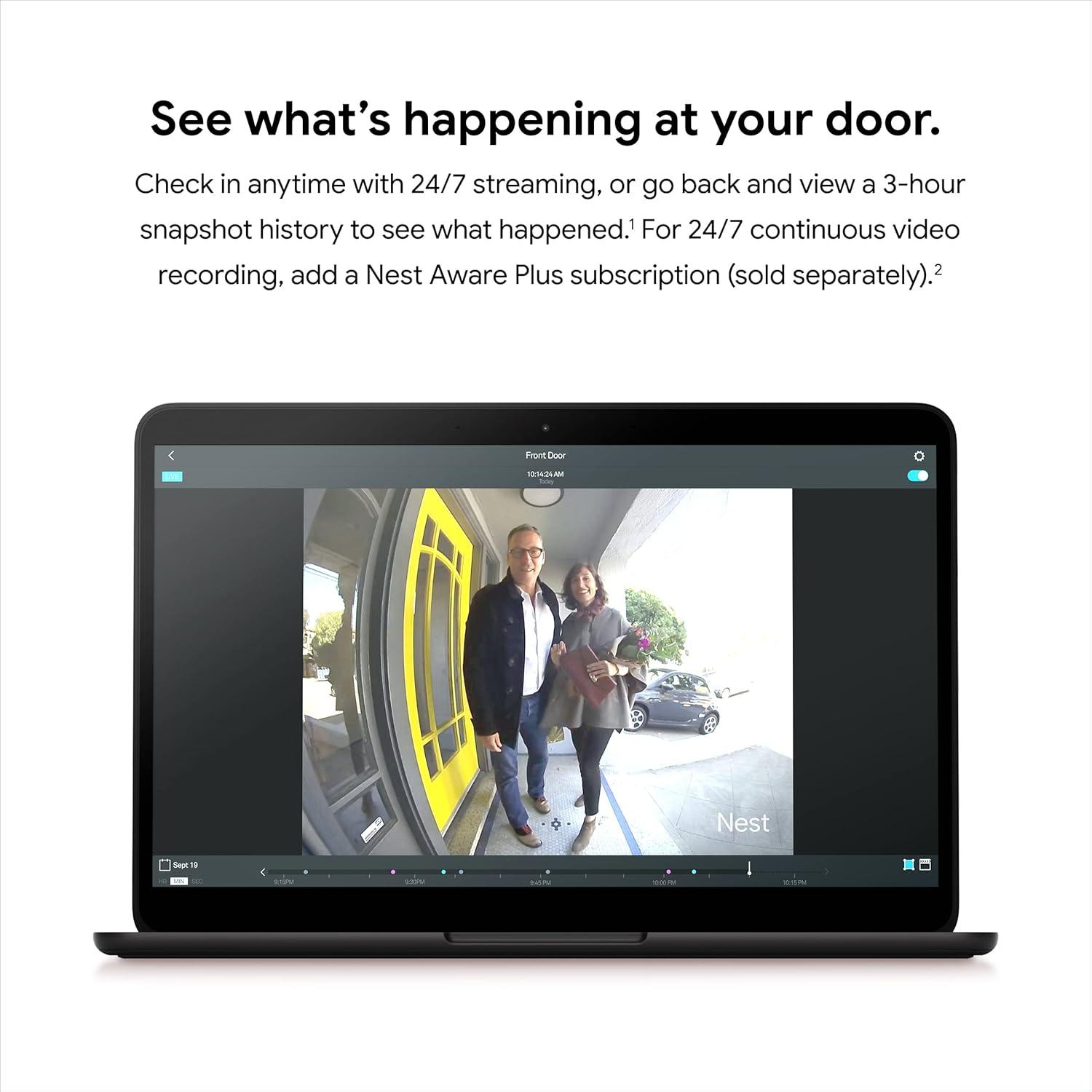 Google Nest Hello Video Door Phone Sub Station
