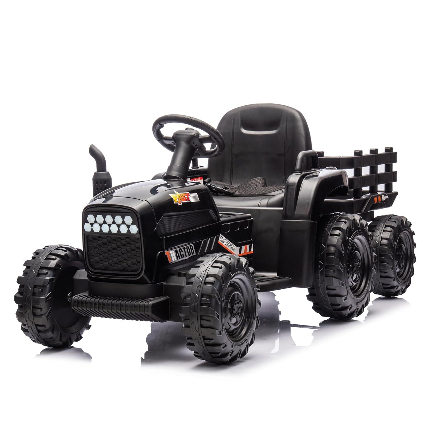 Ancheer 24V Real 2 Seater Ride On Toys Electric SUV Jeep Car With Remote Control,2WD/4WD Switchable, 4X100W Motor, Bluetooth, Music, USB, Lights
