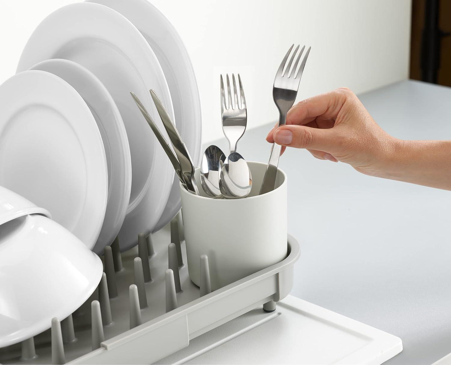 Joseph Joseph Duo Expandable Dish Rack with Cutlery Drainer