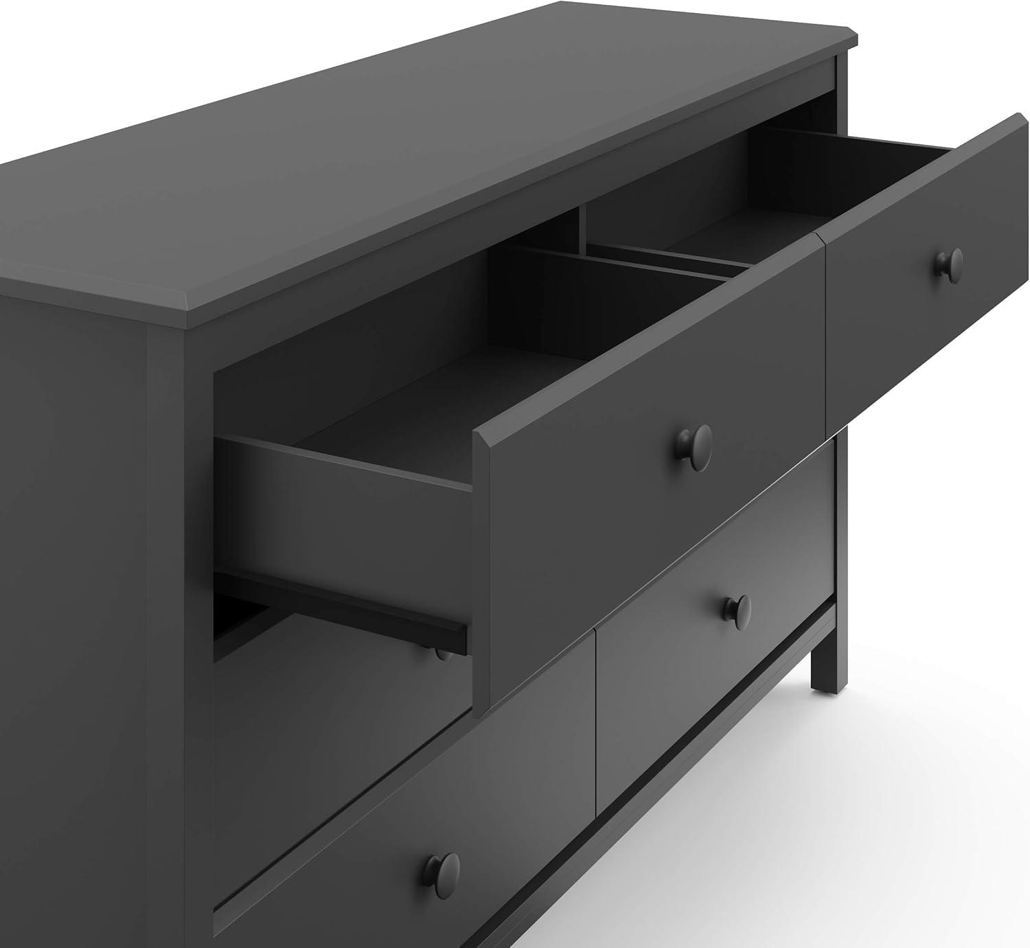 Alpine 6 Drawer Double Dresser