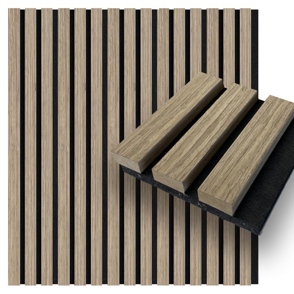Concord Acoustic Wall Panels | Sample - Silver Ash | 5” x 5” | Soundproof Paneling | - COA1410