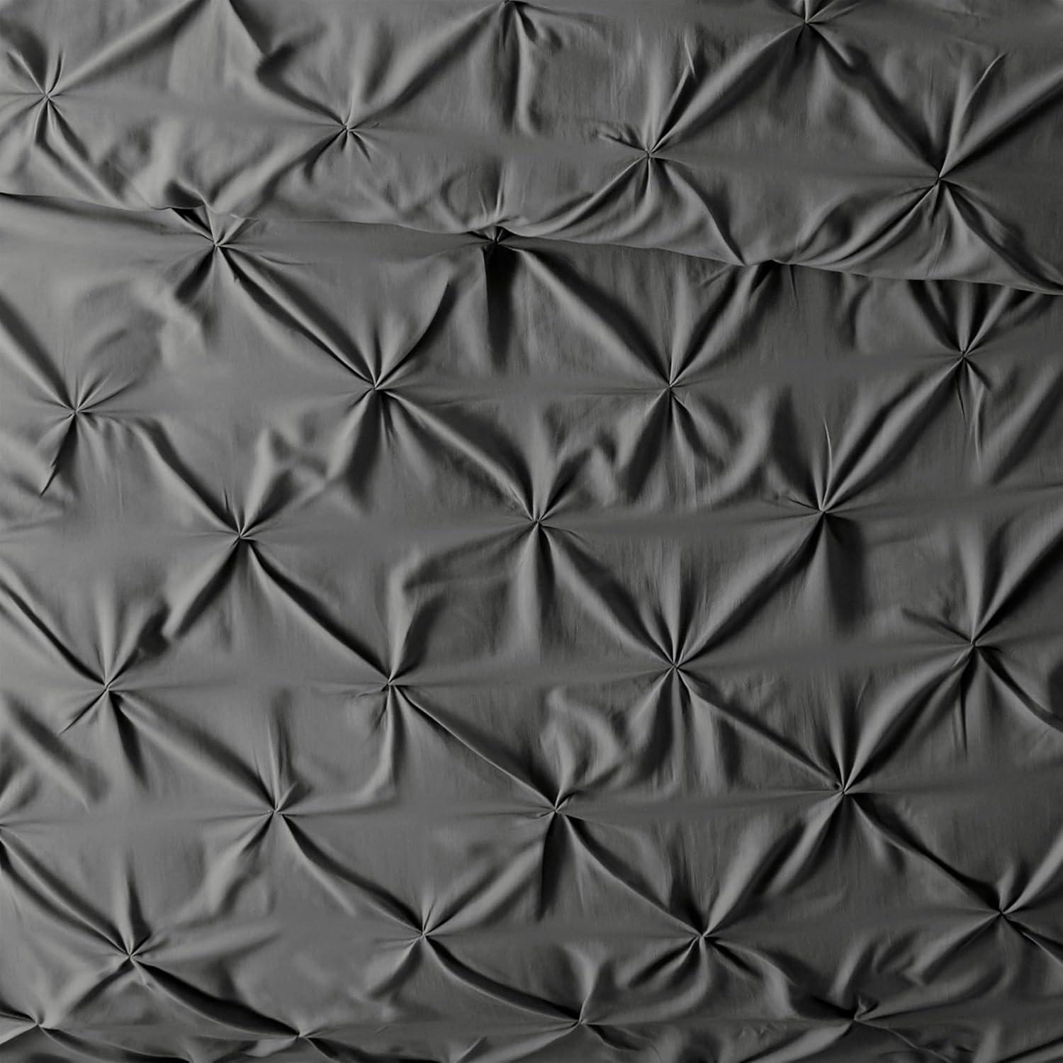 Becky Cameron Pinch Pleat Textured Duvet Cover Set