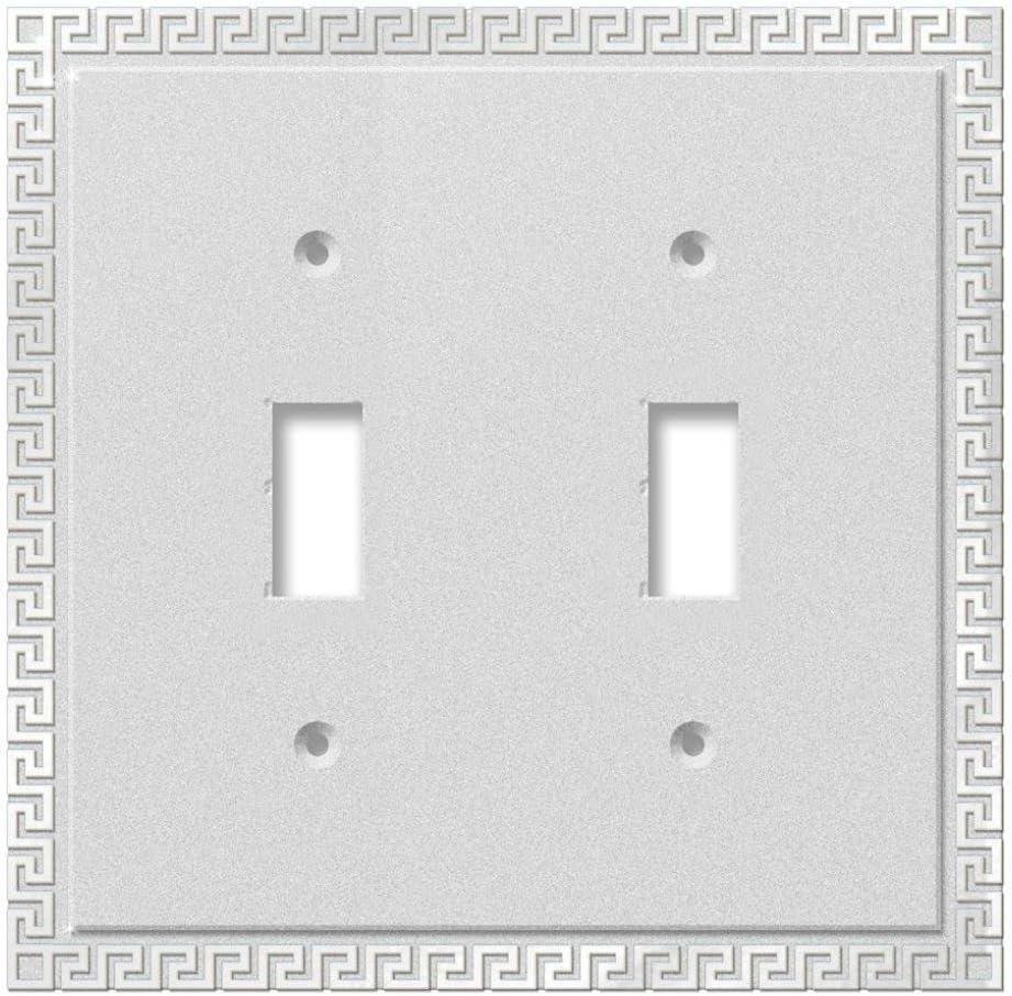 Greek No Subject 2 - Gang Toggle Light Switch Standard Wall Plate