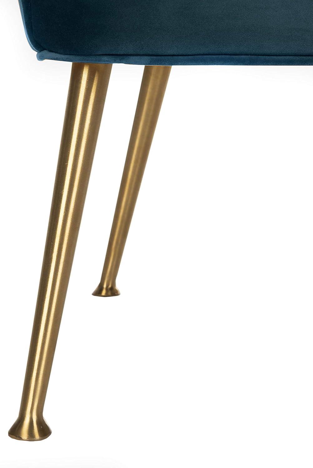 Everly Quinn Velvet Armchair