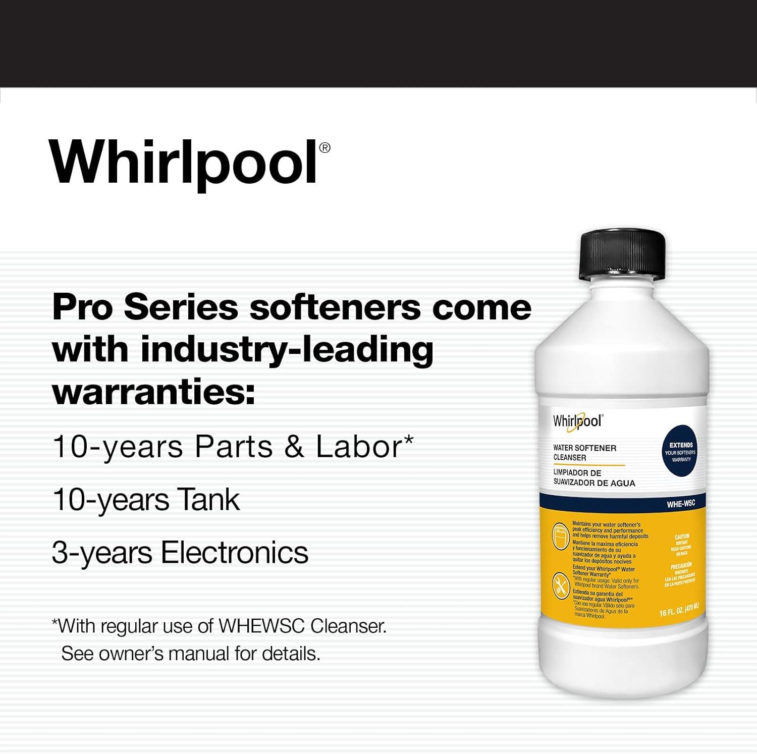 Whirlpool Pro Series 31000 -Grain Water softener/conditioner/filtration system