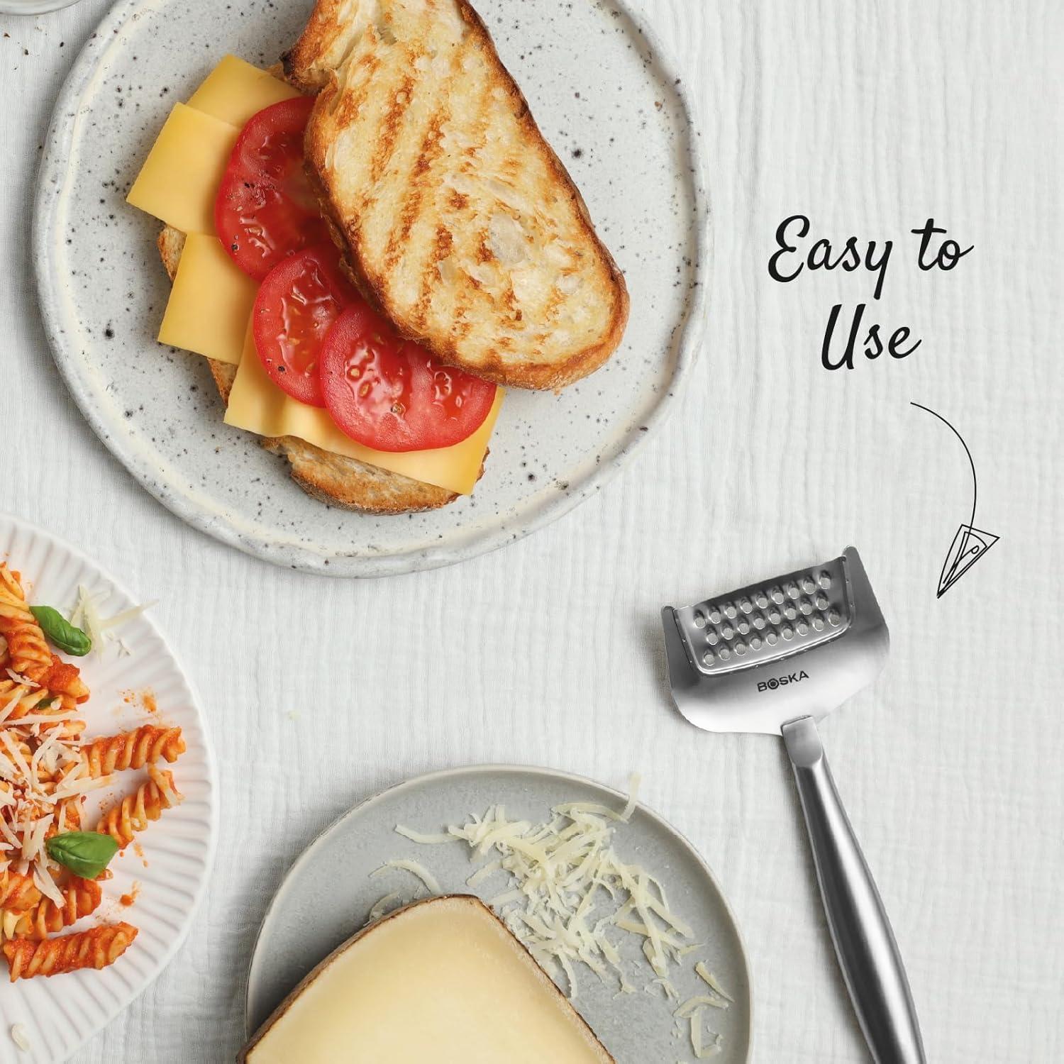 Boska Stainless Steel Ergonomic Cheese Grater