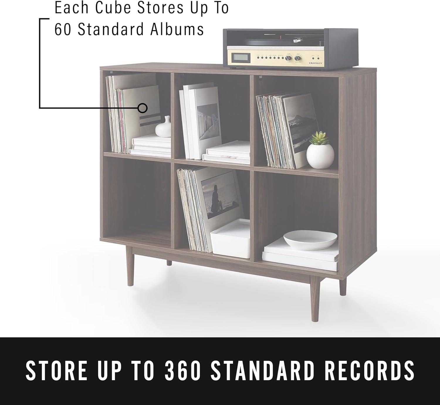 35.88" Liam 6 Cube Bookcase - Crosley