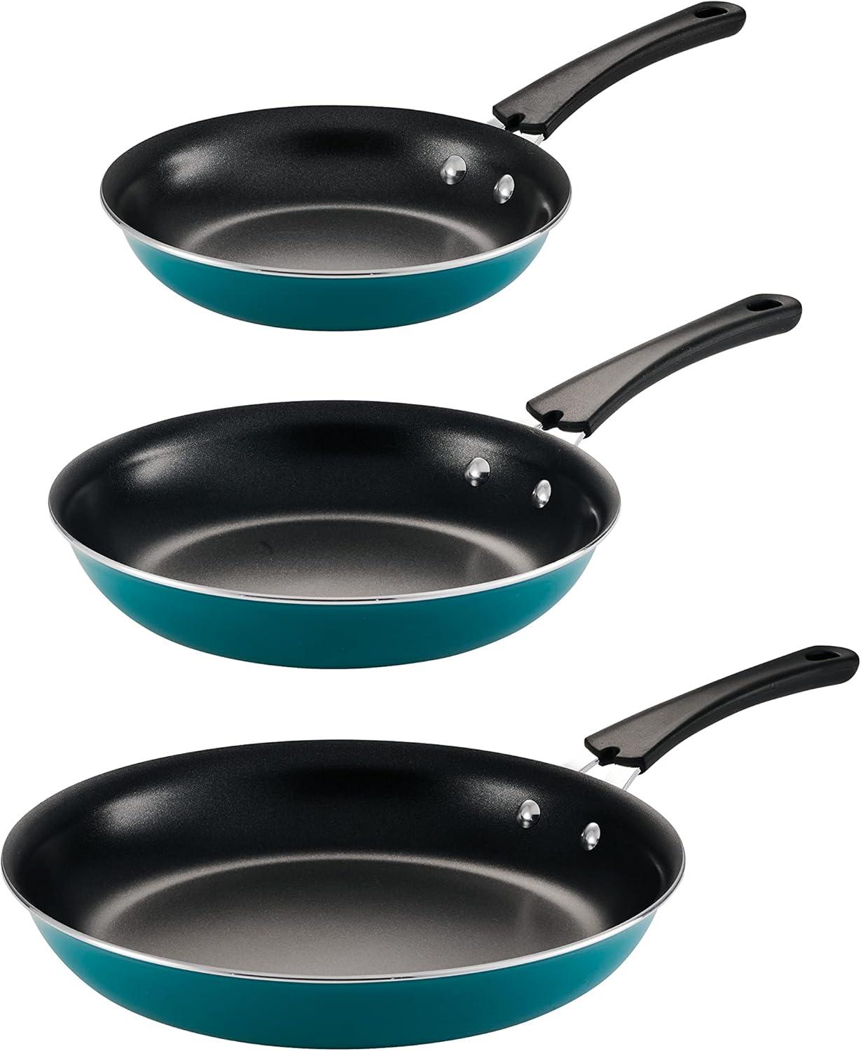 Tramontina Tramontina 3 Pk Porcelain Enamel Fry Pan Set