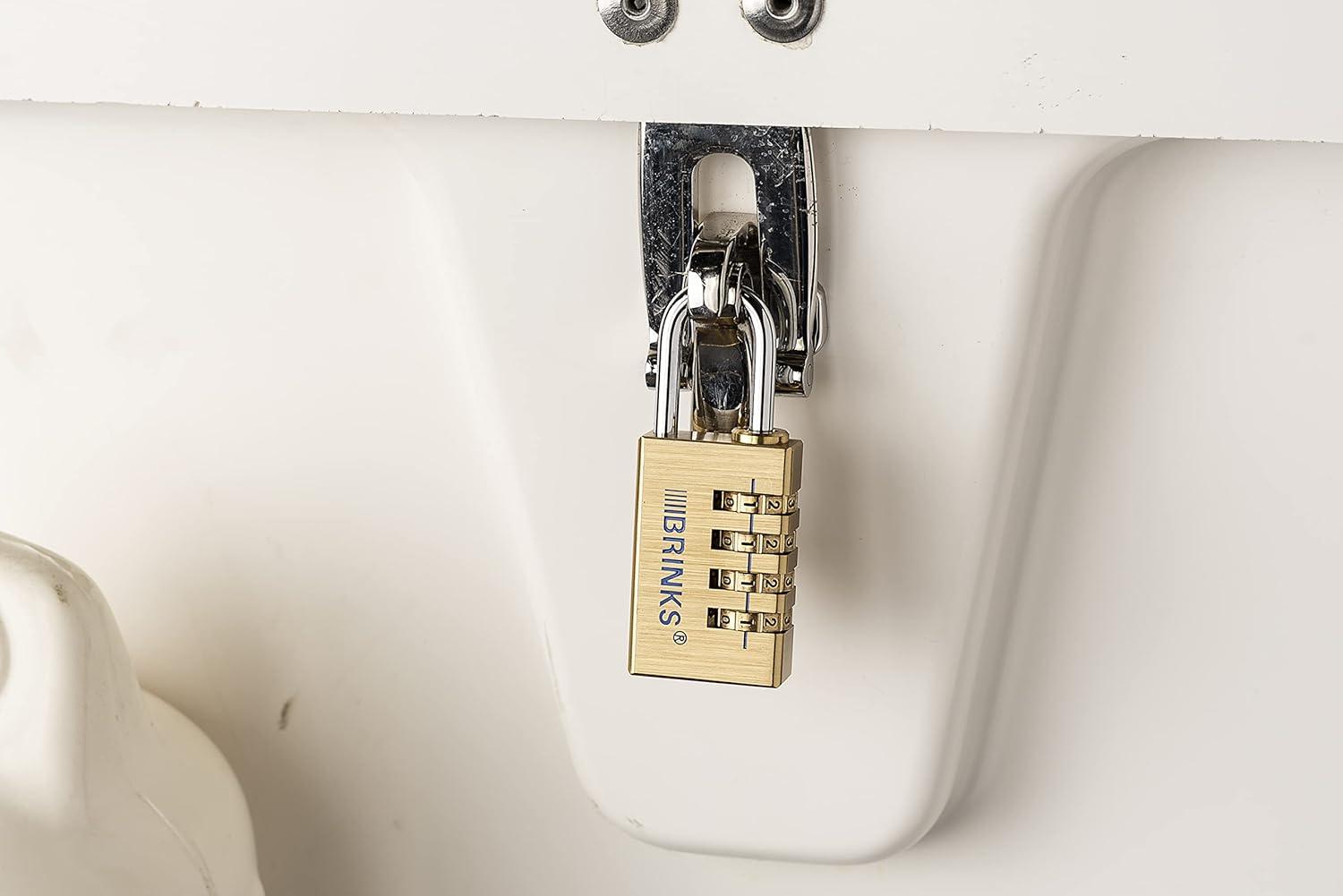 Brinks Home Security 171-30051: 30Mm Solid Brass, Resettable Combination