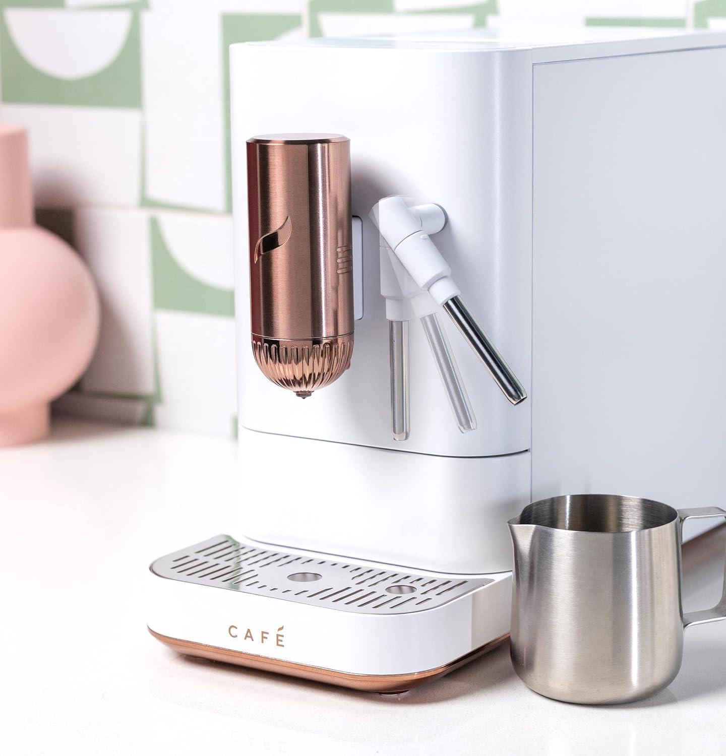 Café™ Matte White Affetto Automatic Espresso Machine