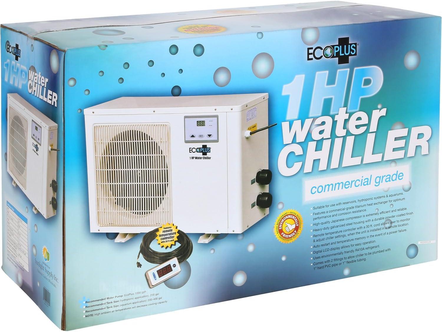 EcoPlus Commercial Grade Water Chiller 1HP