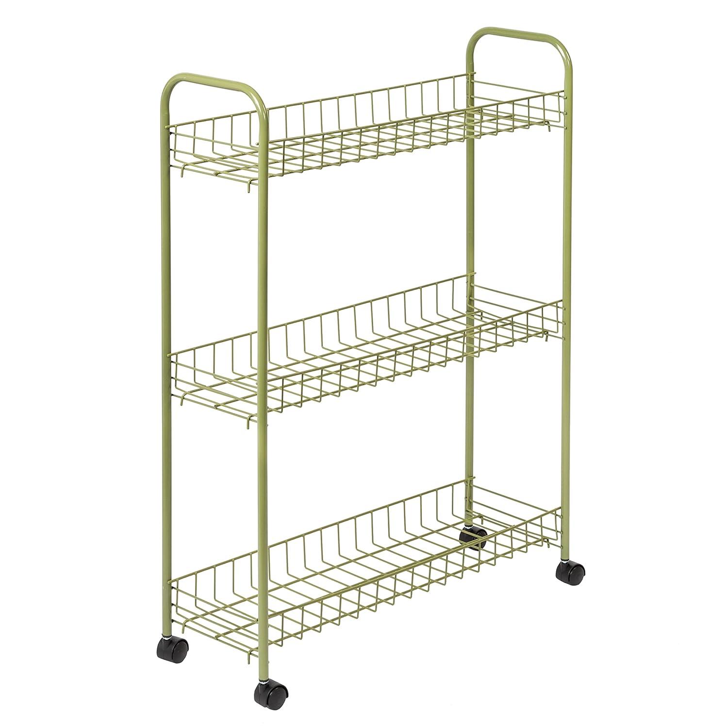 3-Tier Rolling Storage Cart