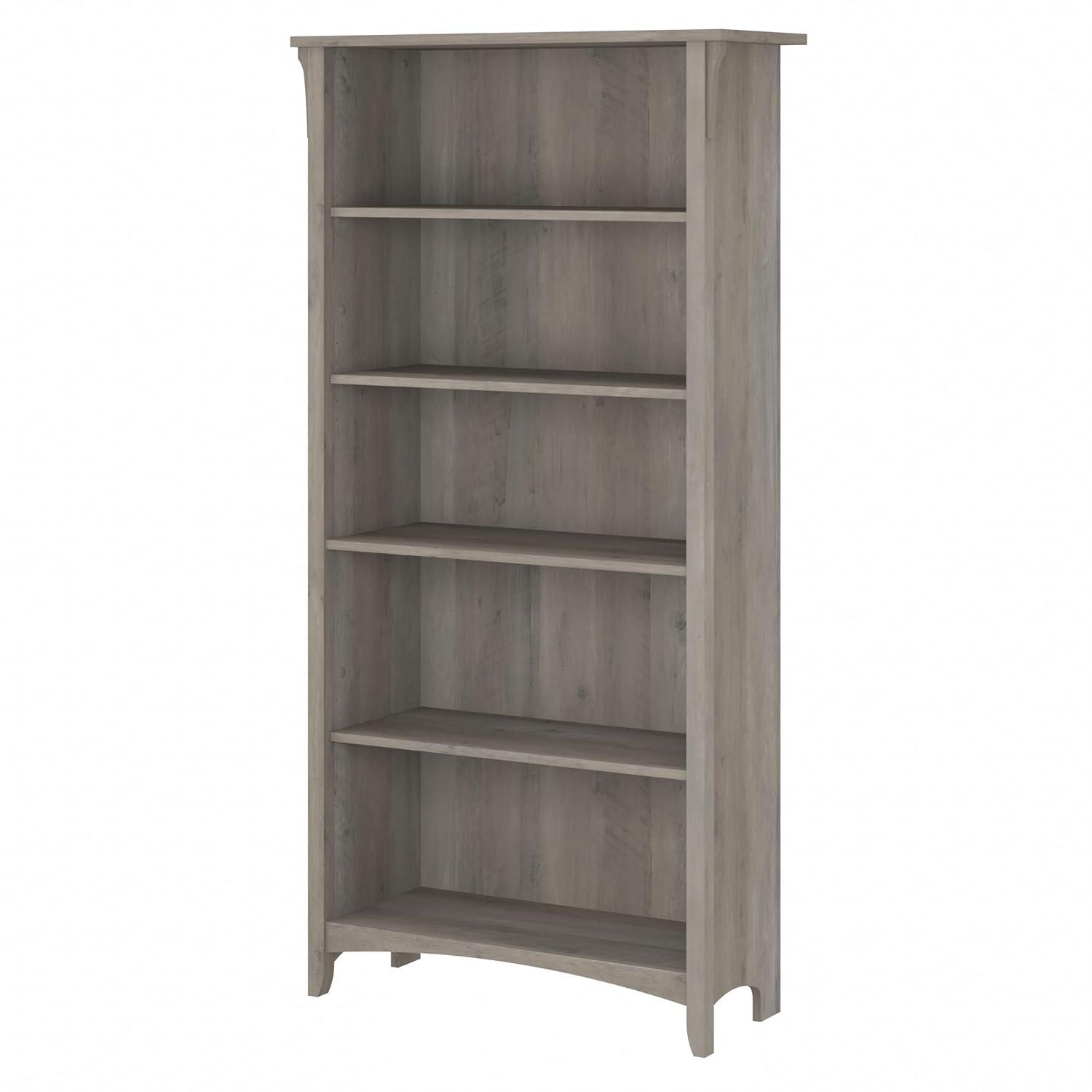 Khadesha 5 Shelf 63" Standard Bookcase