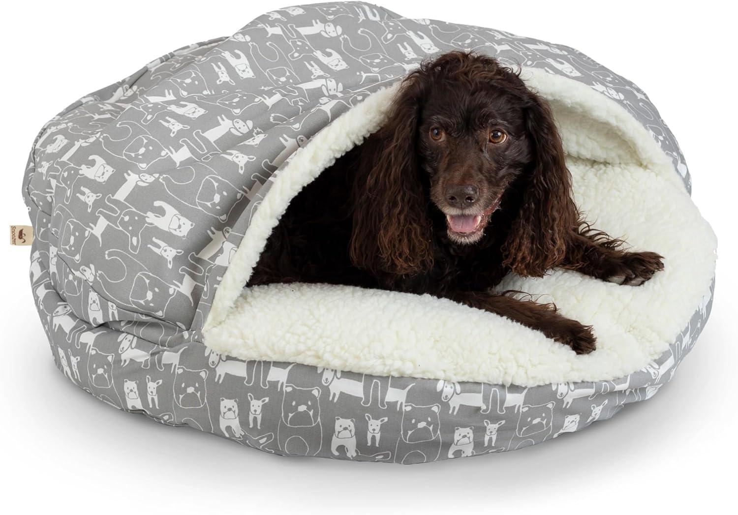 Snoozer Pet Products Snoozer Indoor/Outdoor Solarium Round Cozy Cave Dog Bed - Wag Collection