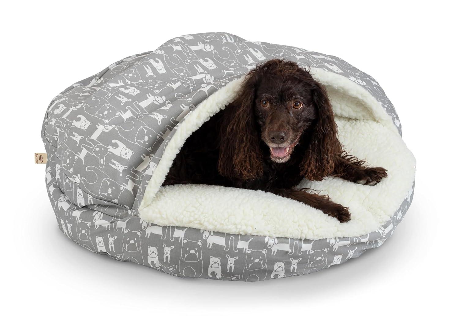 Snoozer Pet Products Snoozer Indoor/Outdoor Solarium Round Cozy Cave Dog Bed - Wag Collection