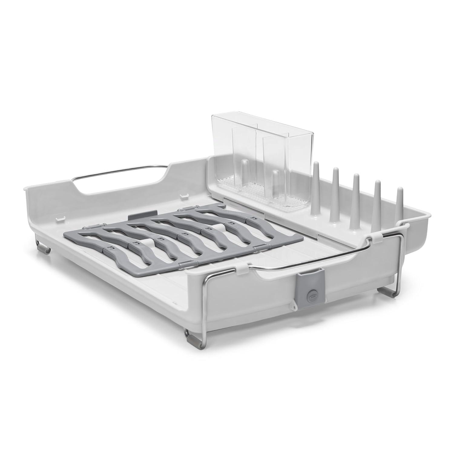 OXO OXO Stainless Steel Countertop Dish Rack